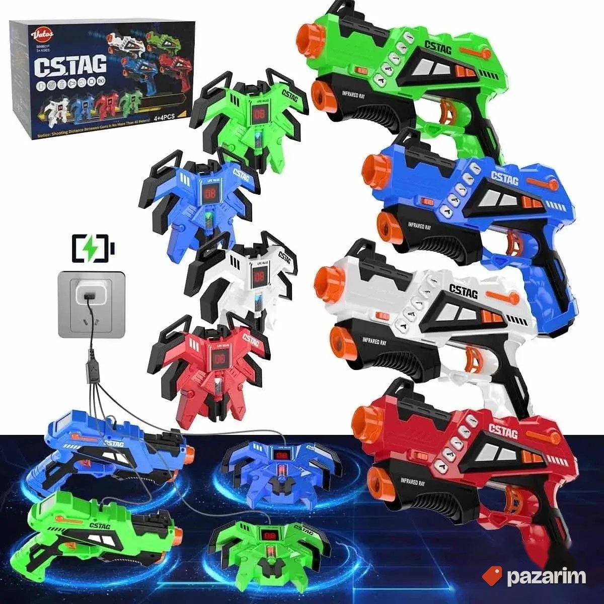 Vatos laser tag cs tag novo set od 4 1