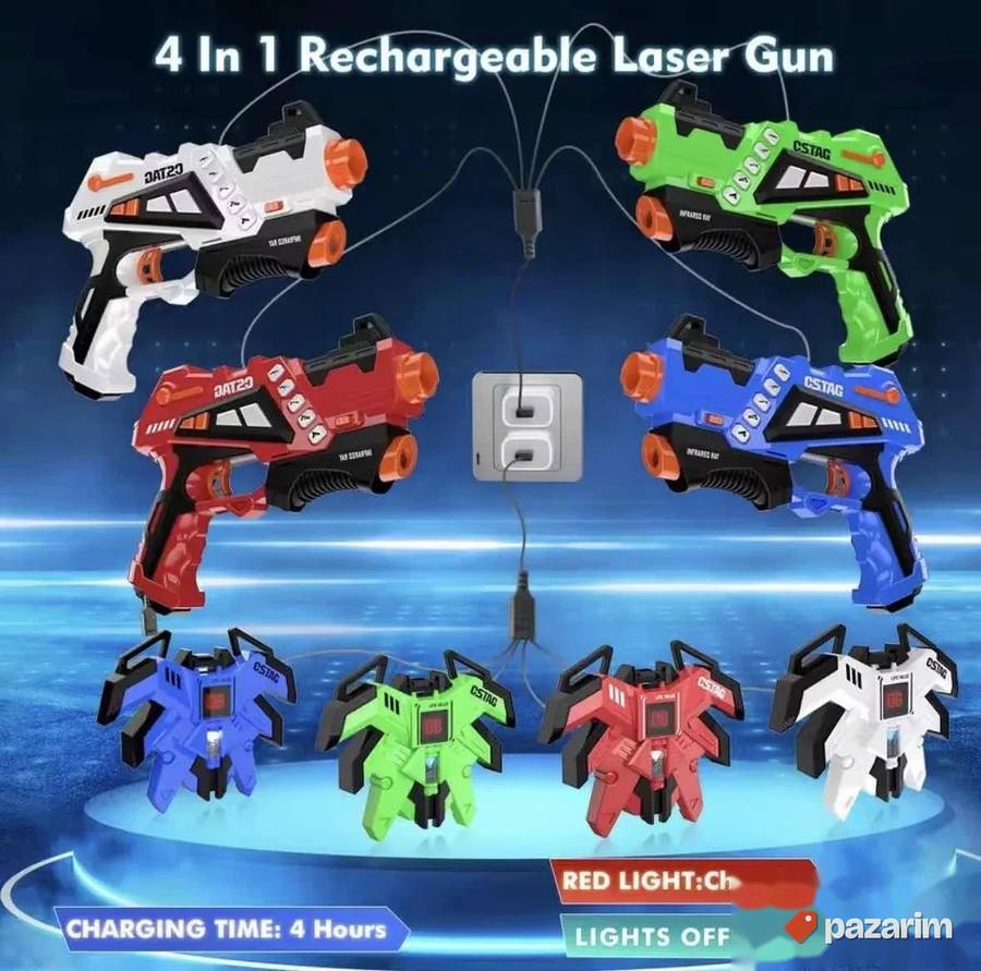 Vatos laser tag cs tag novo set od 4 2