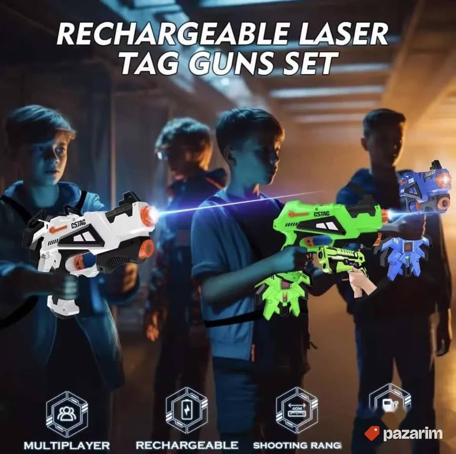 Vatos laser tag cs tag novo set od 4 3