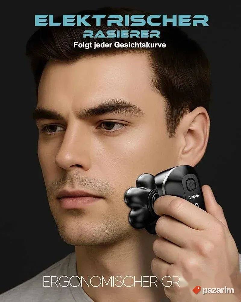 7d masinica za brijanje brade glave vodootporna 3