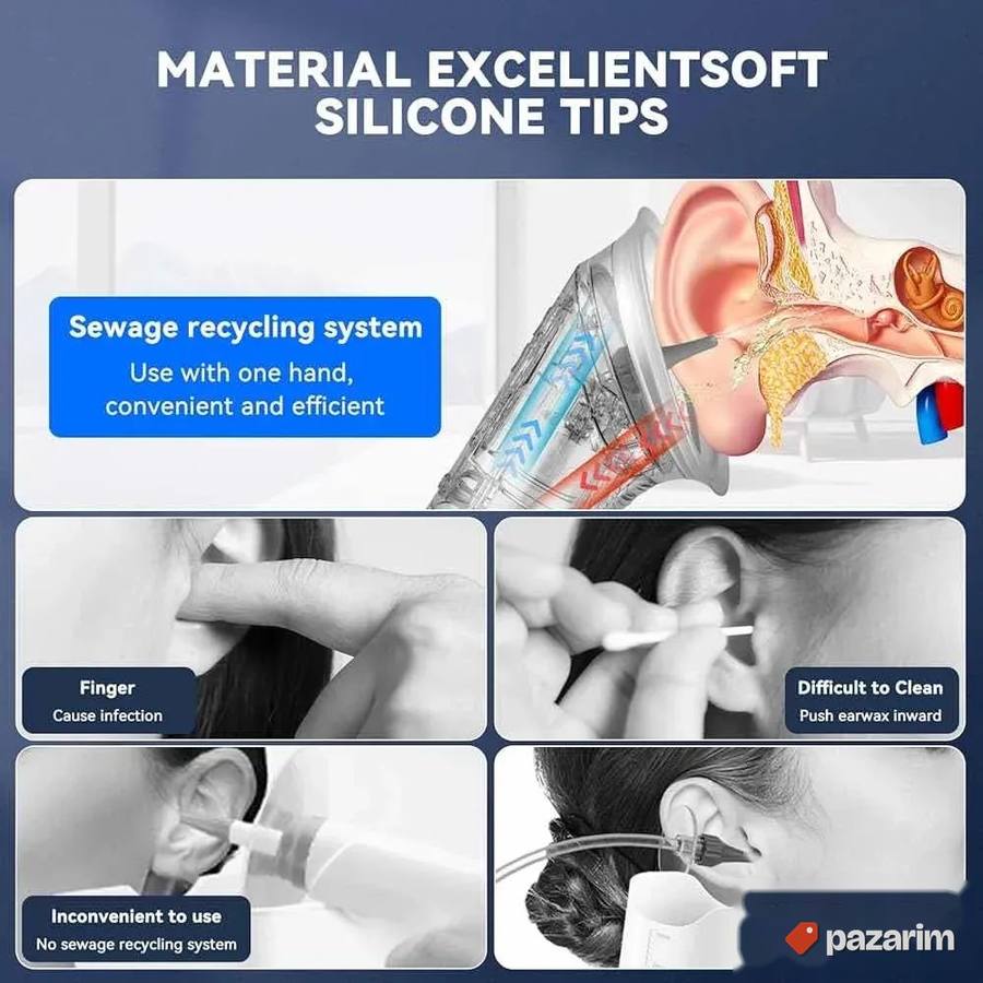 Električni aparat za ciscenje ušiju Ear Wax Remover 5