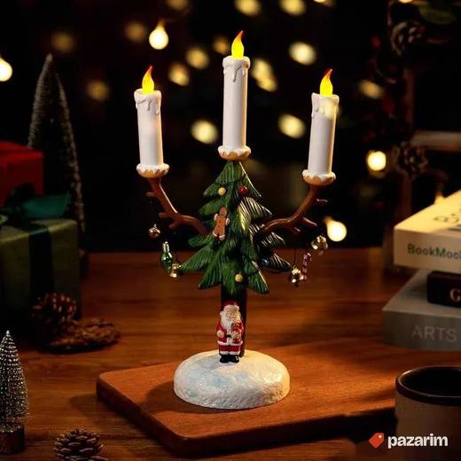 Led bozicno drvo svecnak novo
