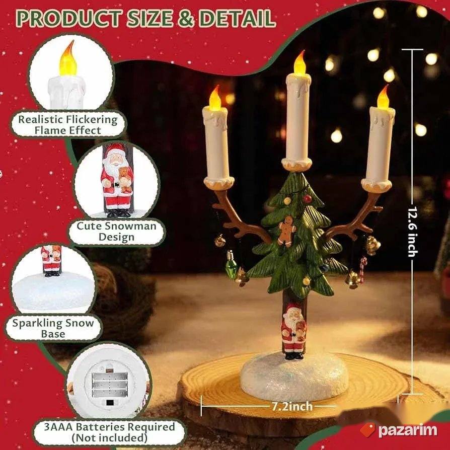 Led bozicno drvo svecnak novo 2