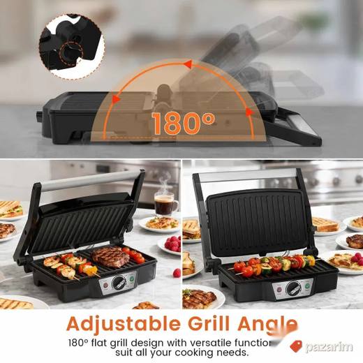 Toster 1800w rasklapanje novo