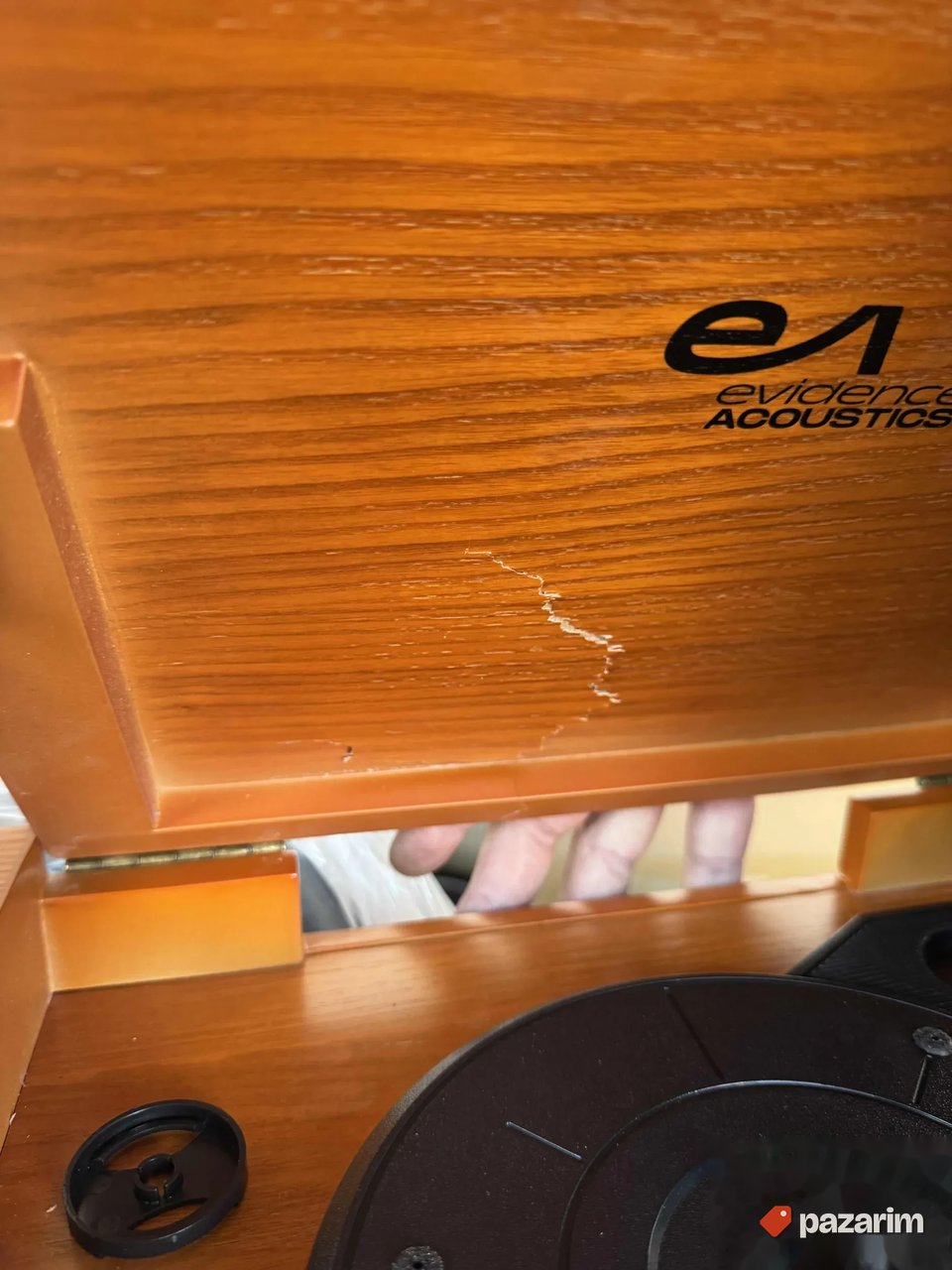 Drveni retro gramofon fm bt kasete rec 7
