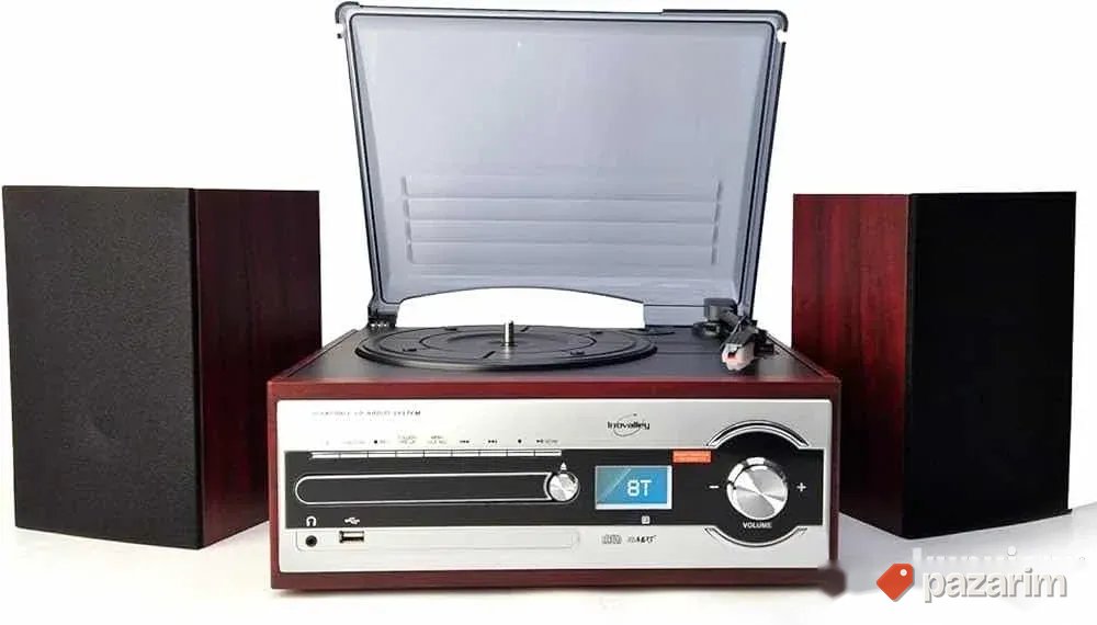 Inovalley CH14E 80w Gramofon cd bt fm zvucnjaci 1