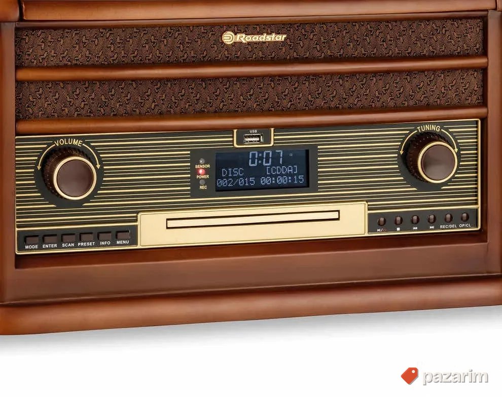 Roadstar HIF-1996D+BT – Hi-Fi Gramofon 2
