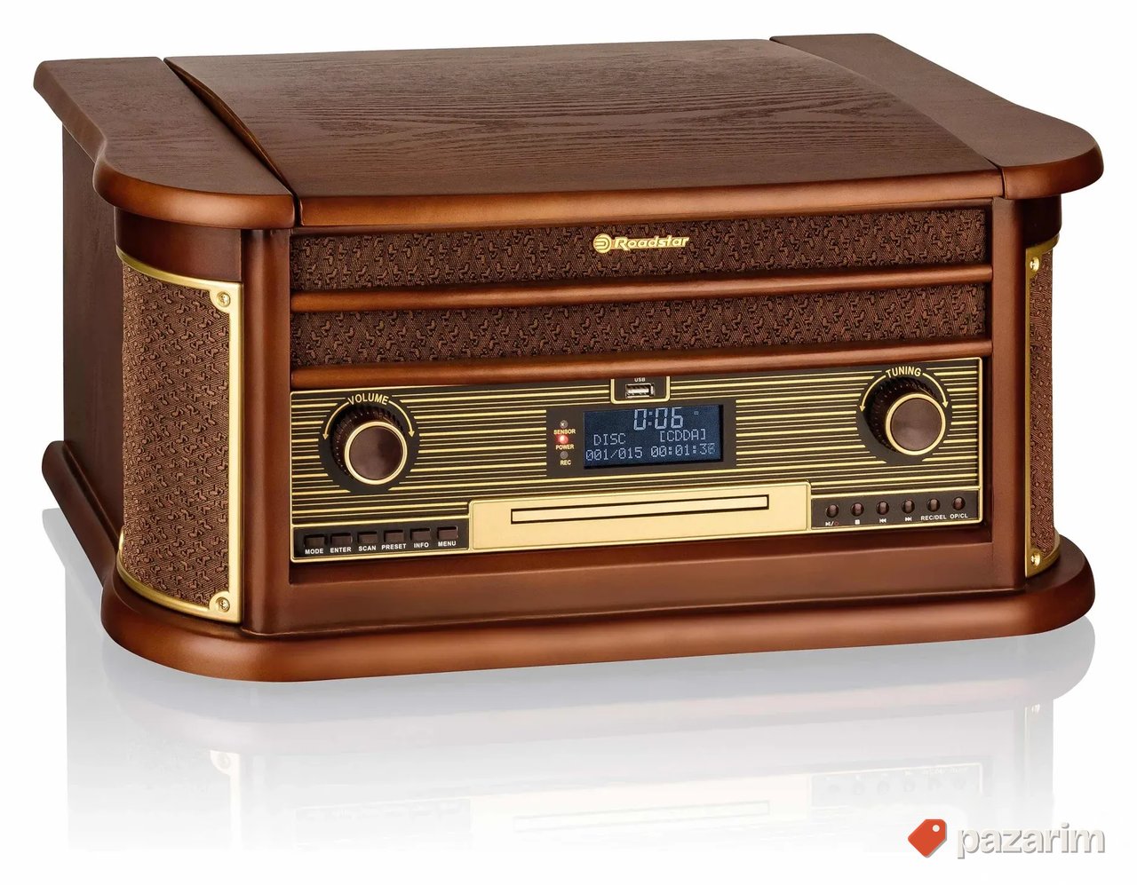 Roadstar HIF-1996D+BT – Hi-Fi Gramofon 5