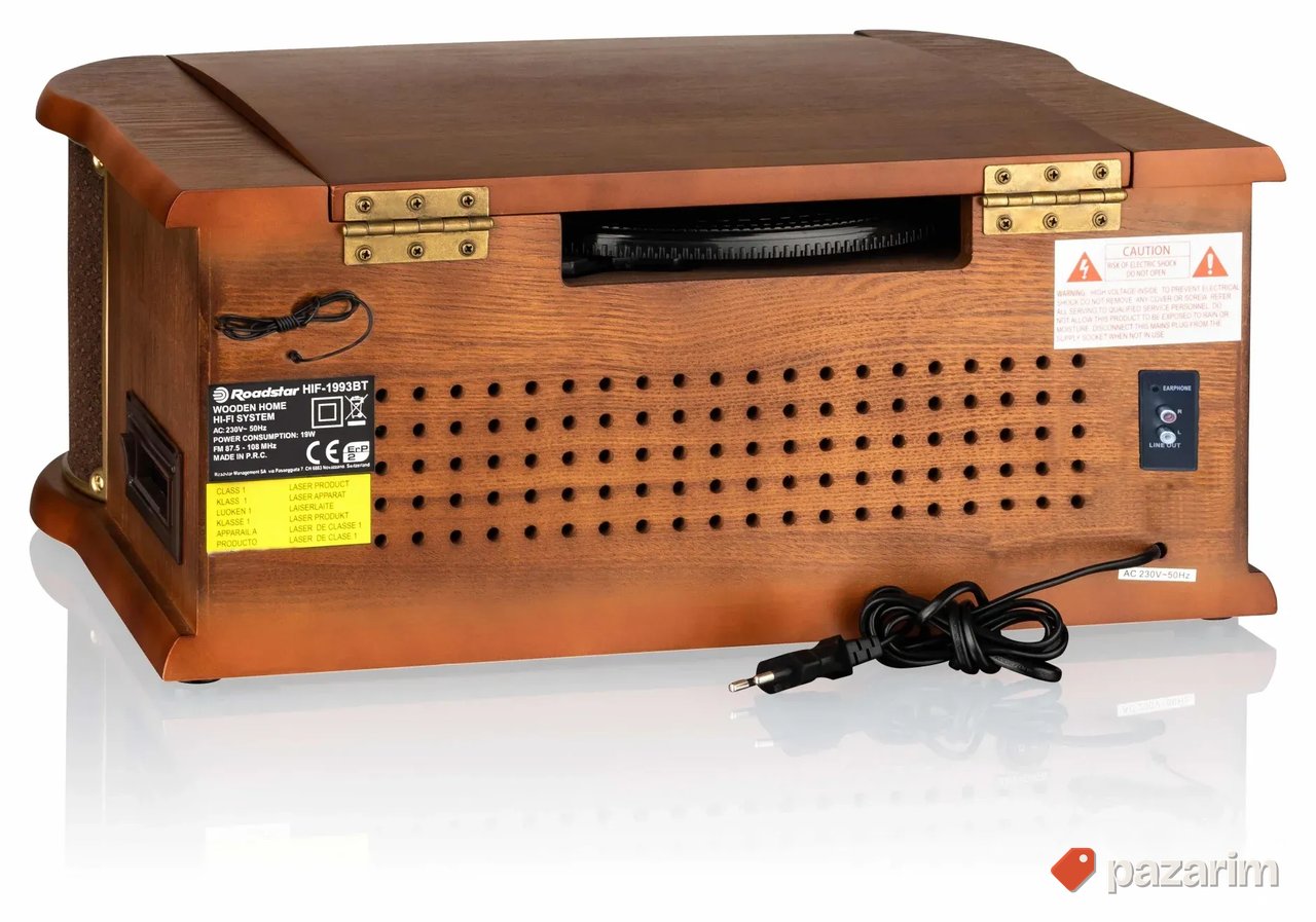 Roadstar HIF-1996D+BT – Hi-Fi Gramofon 6
