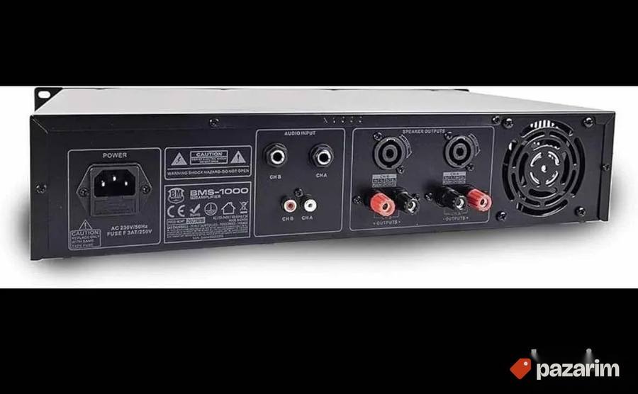 BM BMS-1000w 2x500 dj pojacalo 2