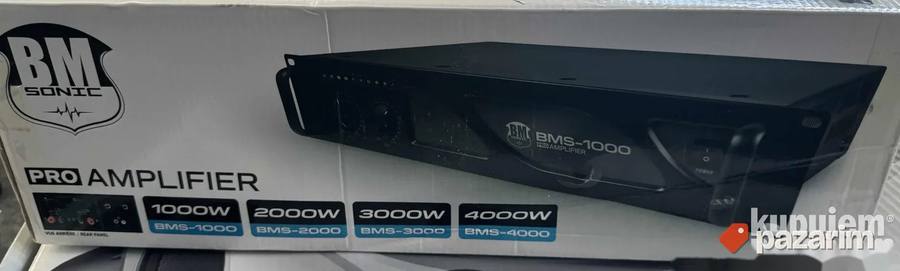 BM BMS-1000w 2x500 dj pojacalo 3