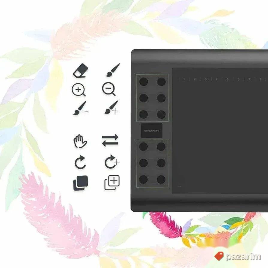 GAOMON M106K PRO Grafički tablet za crtanje 254x158.8mm 5