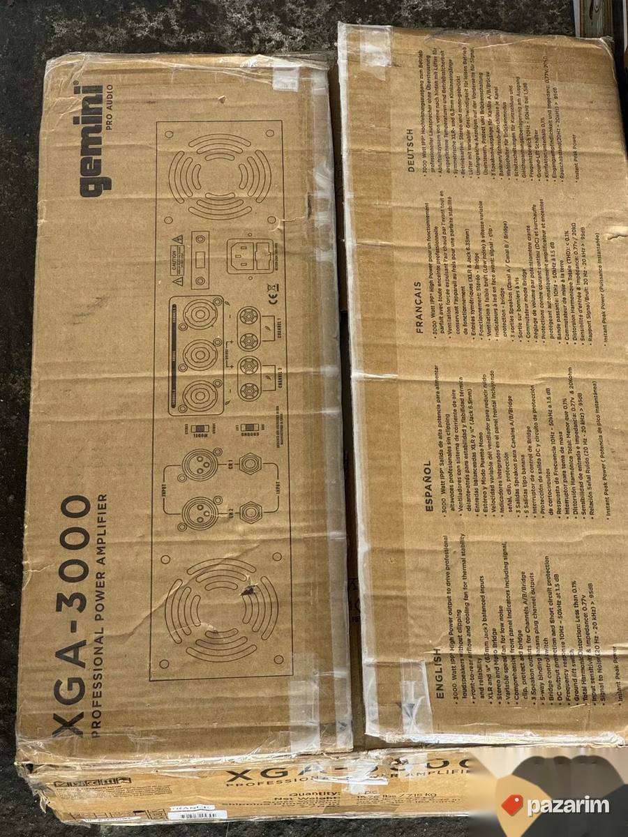 Gemini sound pojacalo XGA-3000 profesionalno 3