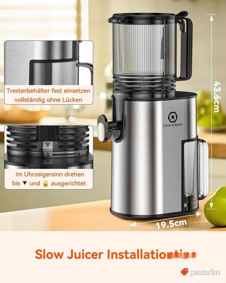 coldpress sokovnik 250w 1.8l novo celeryspec 8