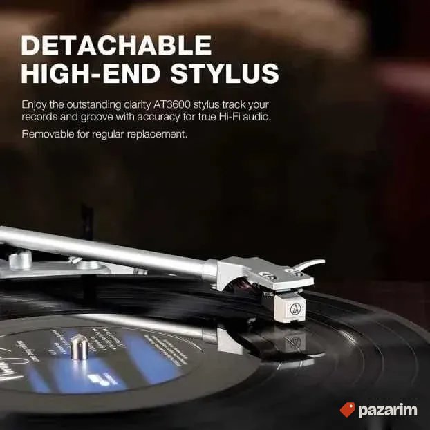 Vinil gramofon sa magnetnim kertridzom bluetooth 2