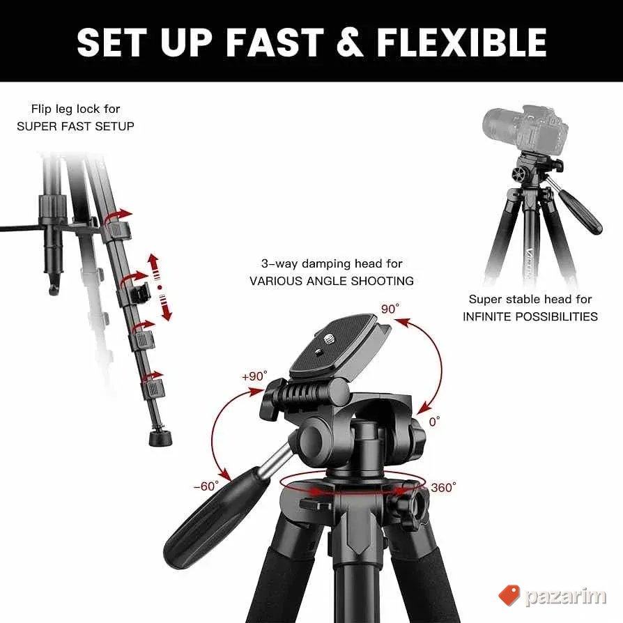 victiv t72 stalak tripod dalr kamere 7
