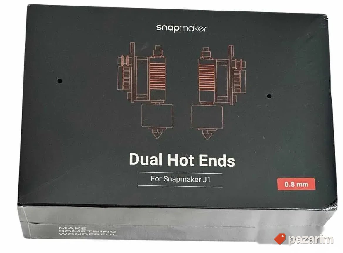 glava za 3d stanoac snapmaker j1 double hotend 0.8mm 1