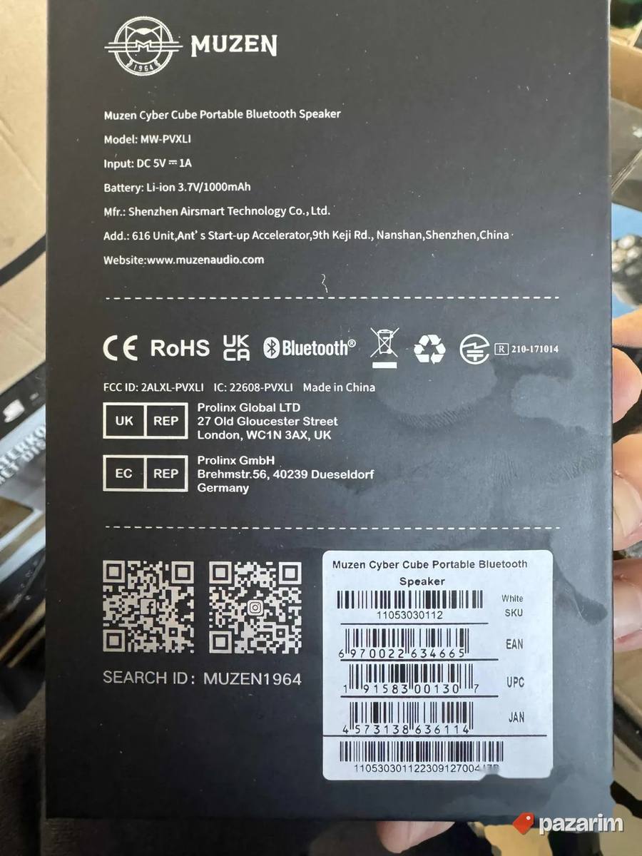 Muzen MW-PVXI Bluetootha Zvucnik poklon torba 3