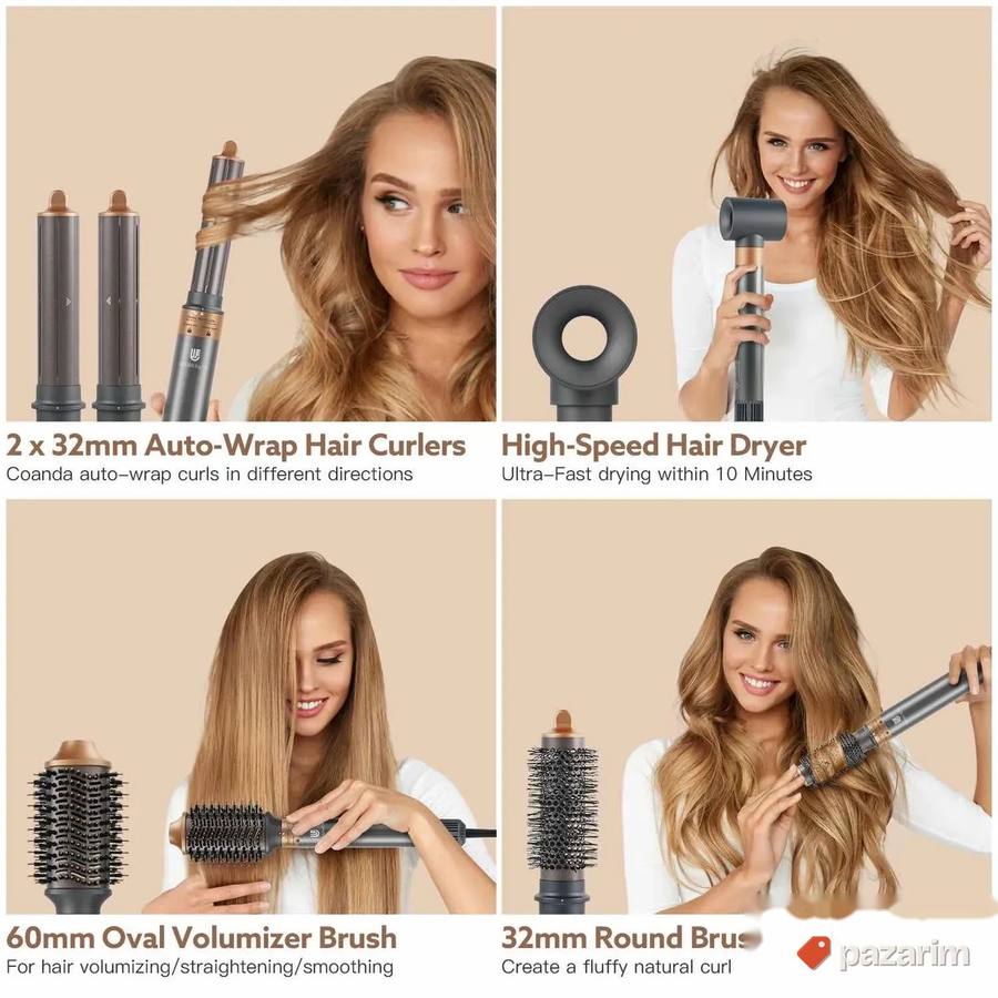 Webeauty Hype Air 5 cetka za kosu sa sodacima fen novo 7