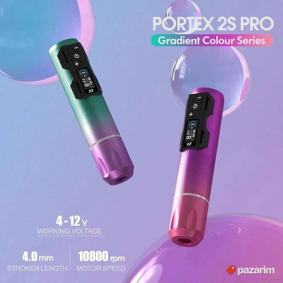 EZ Tato P2S Pro pen masinica za tetoviranje 2 bat 6
