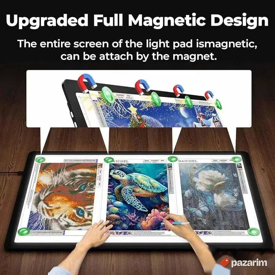 A2 magnetna led tabla podloga za crtanje precrtavanje 6