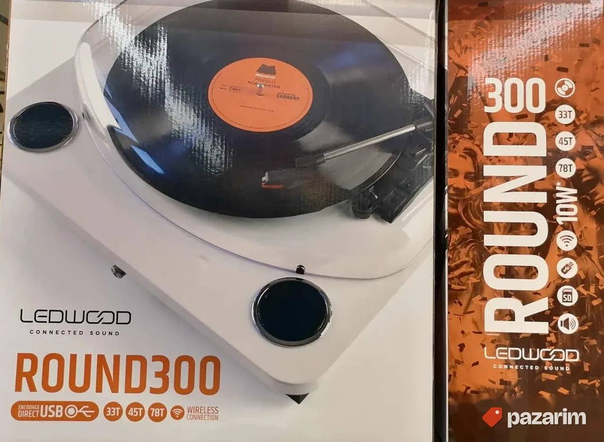 Ledwood ROUND300 gramofon 1