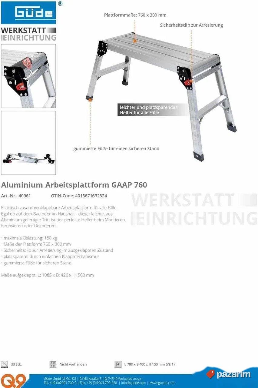 gude radna platforma gap 760 novo 7