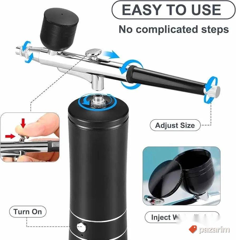 Airbrush set novo sa kompresorom 2