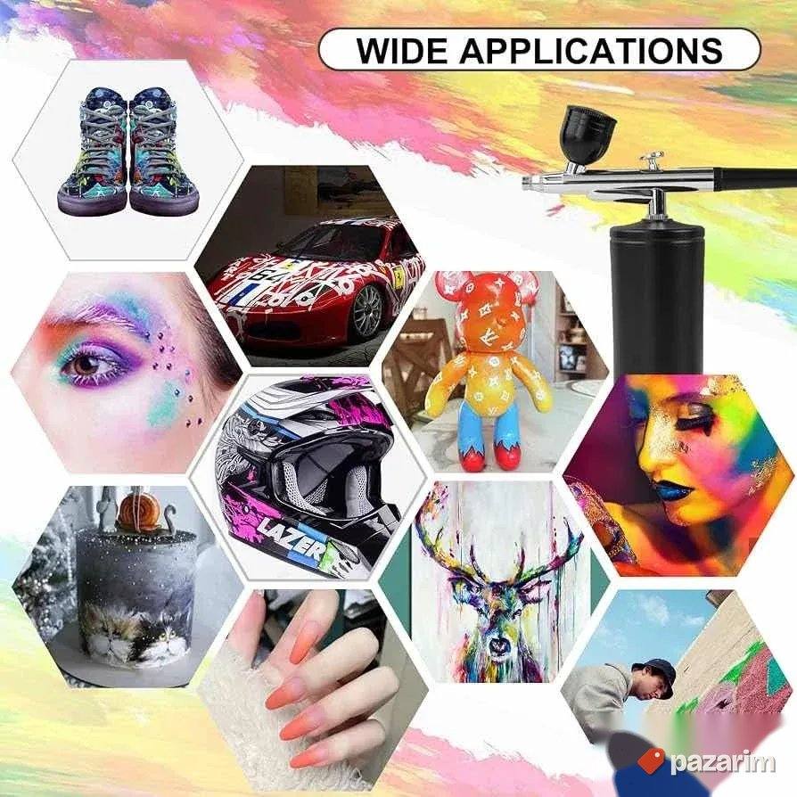 Airbrush set novo sa kompresorom 4