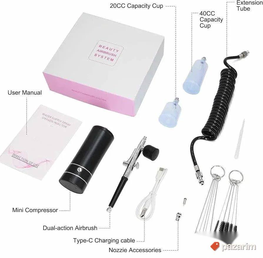 Airbrush set novo sa kompresorom 5