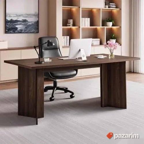 Vevor veliki drveni radni sto 160x80x76