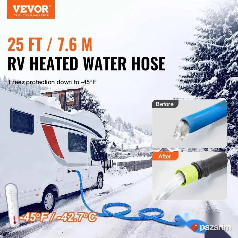 vevor crevo sa grejacima za kamperw itd 7.6m 2