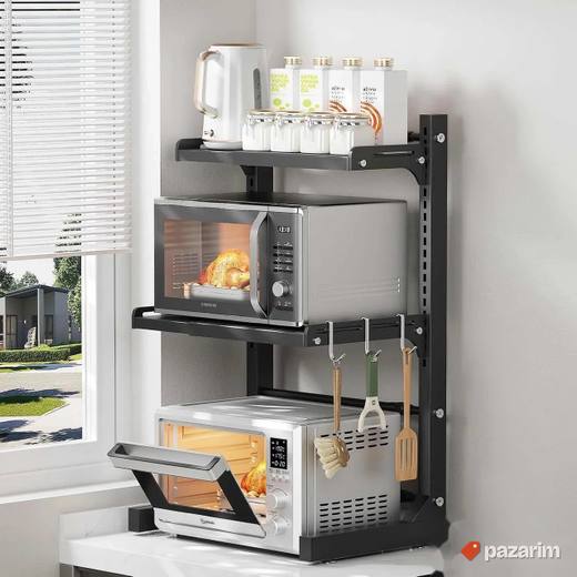 kuhinska polica za mikrotalasnu kuhinju podesiva visina