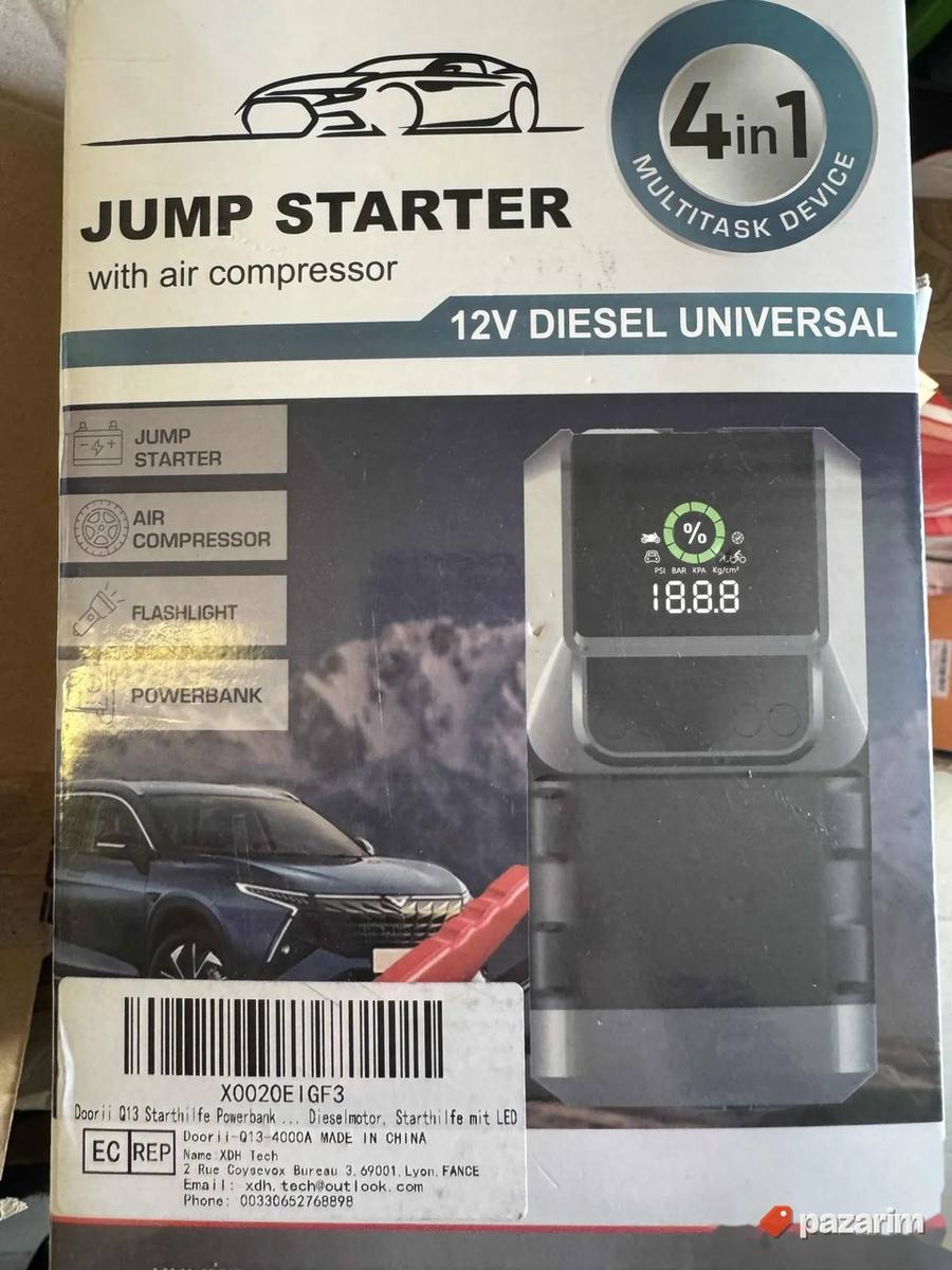 jump STARTER KOMPRESOR auto Starter Kompresor 2u1 STARTER 3