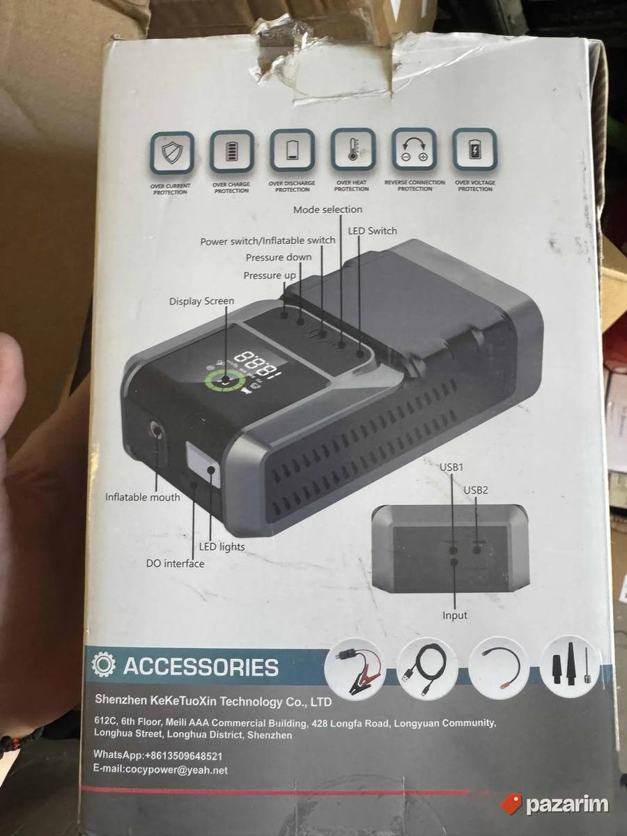 jump STARTER KOMPRESOR auto Starter Kompresor 2u1 STARTER 5