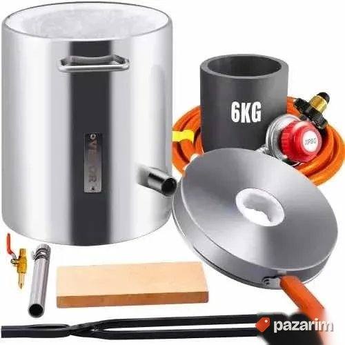 pecka za topljen metale zlato itsd 6kg VEVOR propane furnace