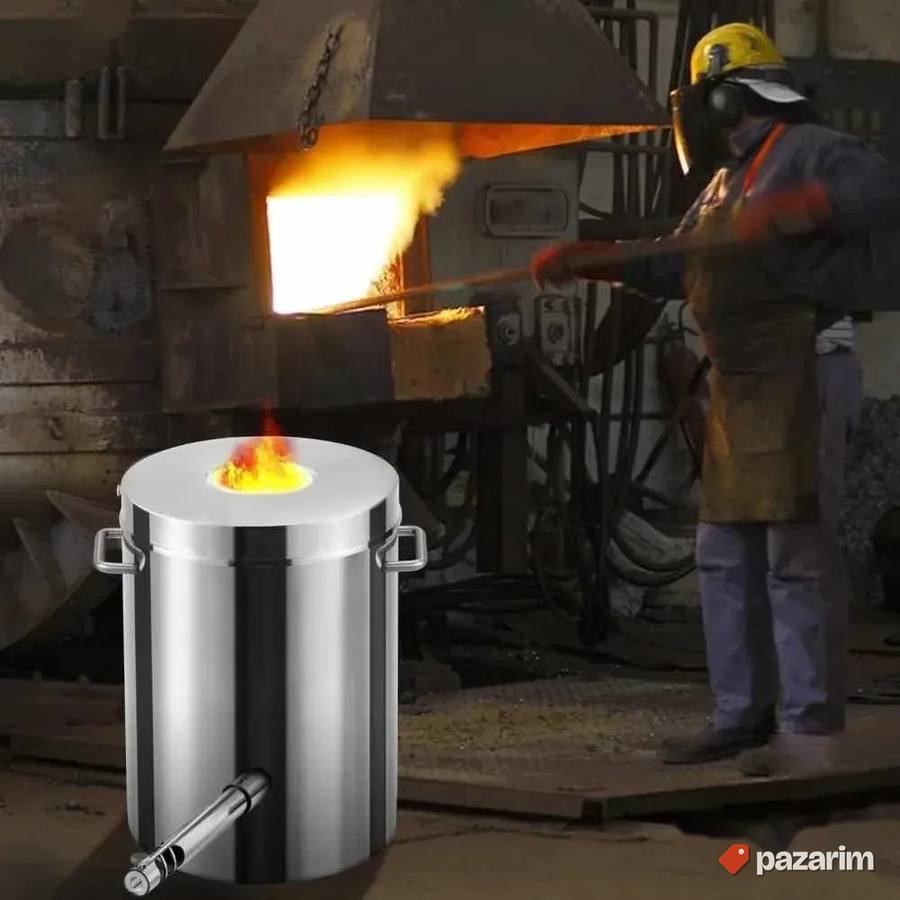 pecka za topljen metale zlato itsd 6kg VEVOR propane furnace 8
