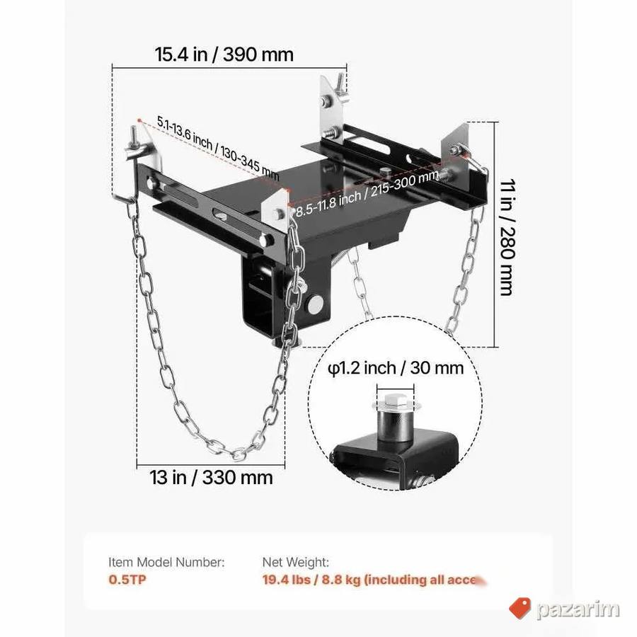 Adapter za dizalicu menjaca novo 0.5t 3