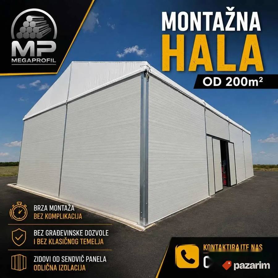 Montažne hale bez gradjevinske dozvole 2