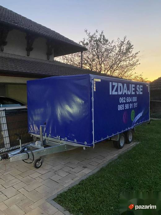 Iznajmljivanje najam auto prikolice prikolica plato Čačak