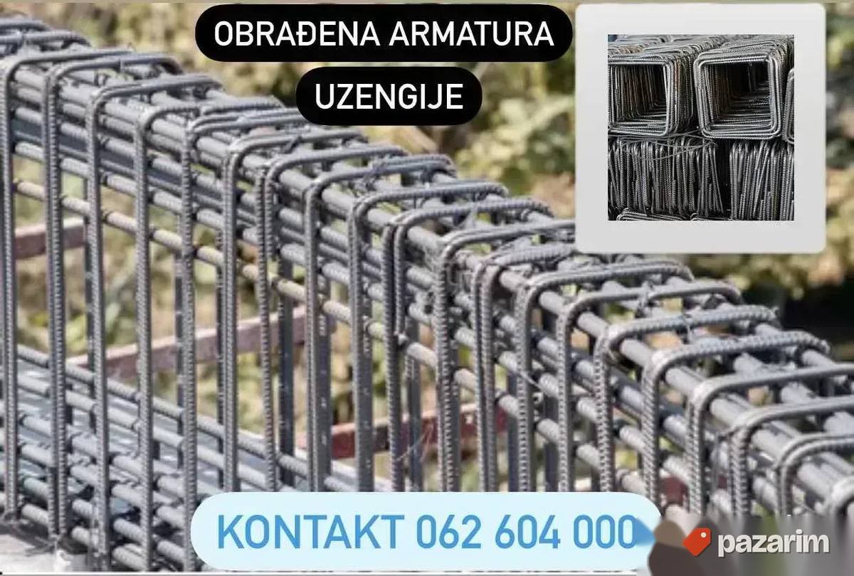 Armatura obradjena - pleteno gvozdje Stovariste Čačak 1