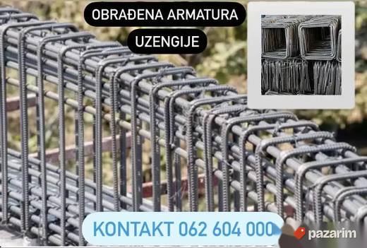 Armatura obradjena - pleteno gvozdje Stovariste Čačak