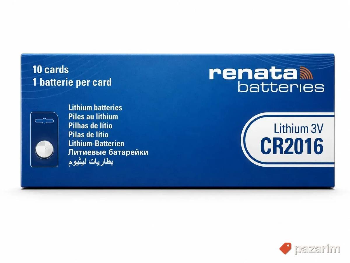 Renata CR2016 baterije - 10 kom 1