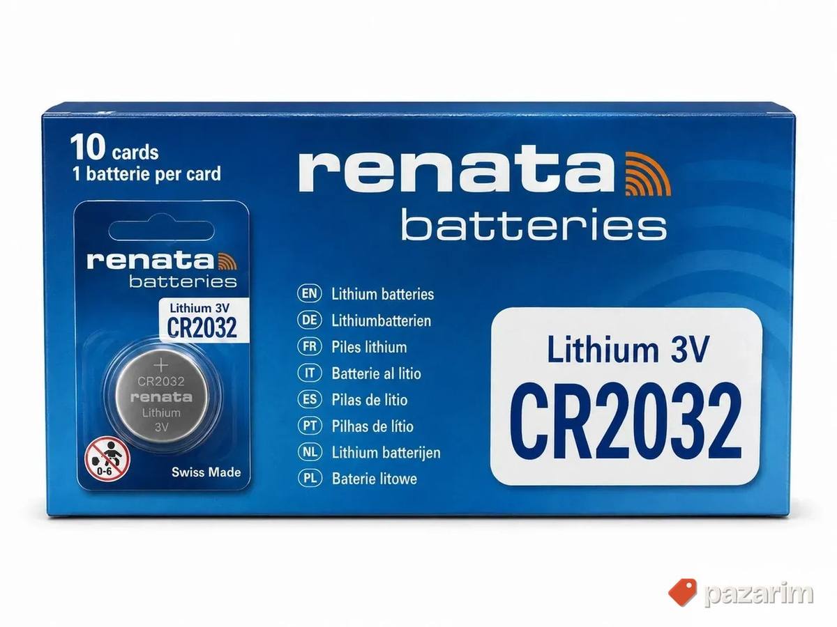 Renata CR2032 baterije - 10 kom 1