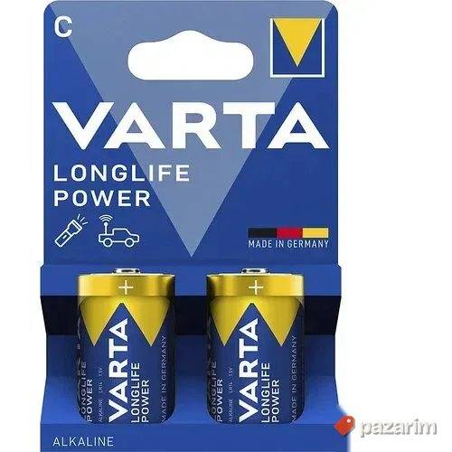 Varta C/R14 alkalne baterije - 2 kom 1