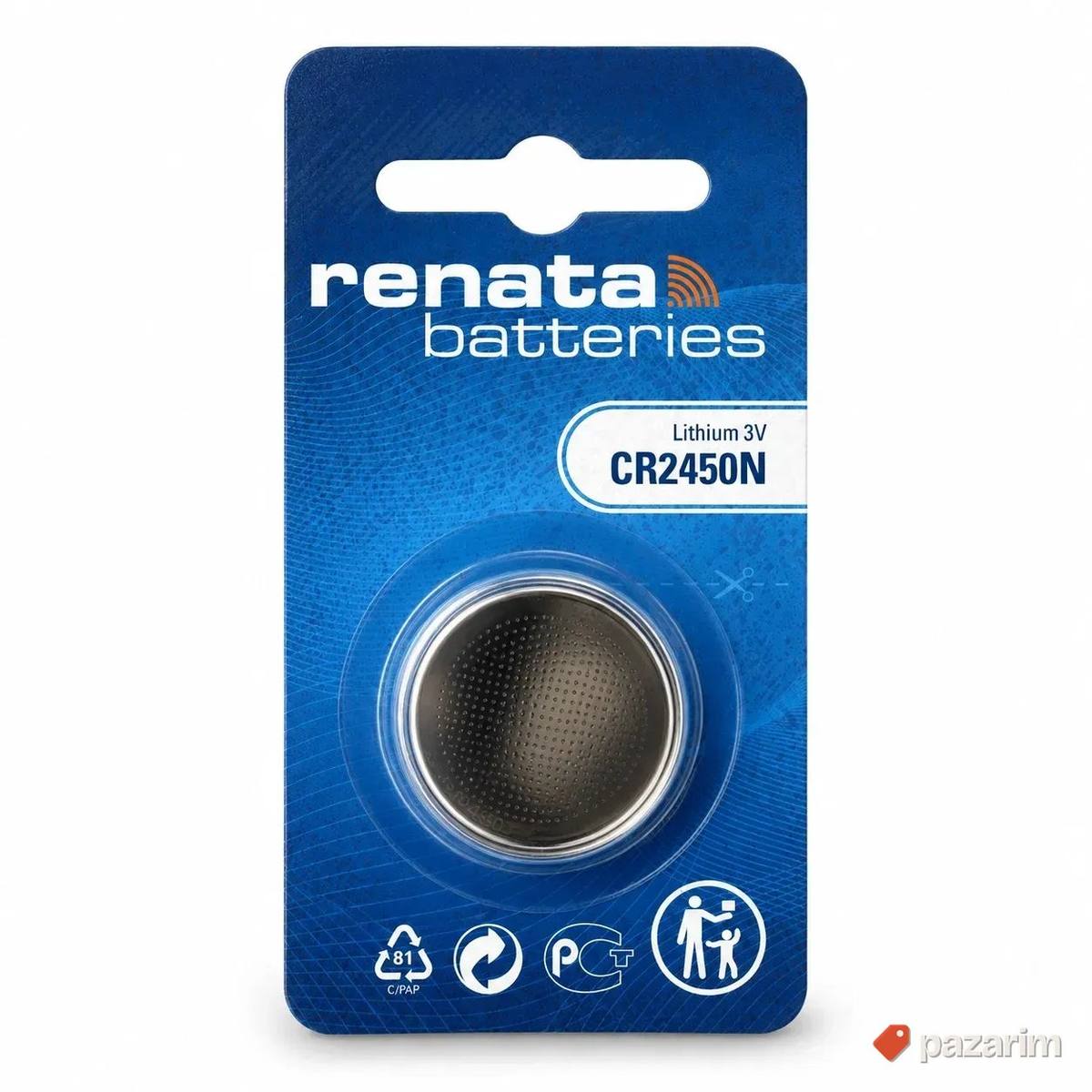 Renata CR2450N baterije 1