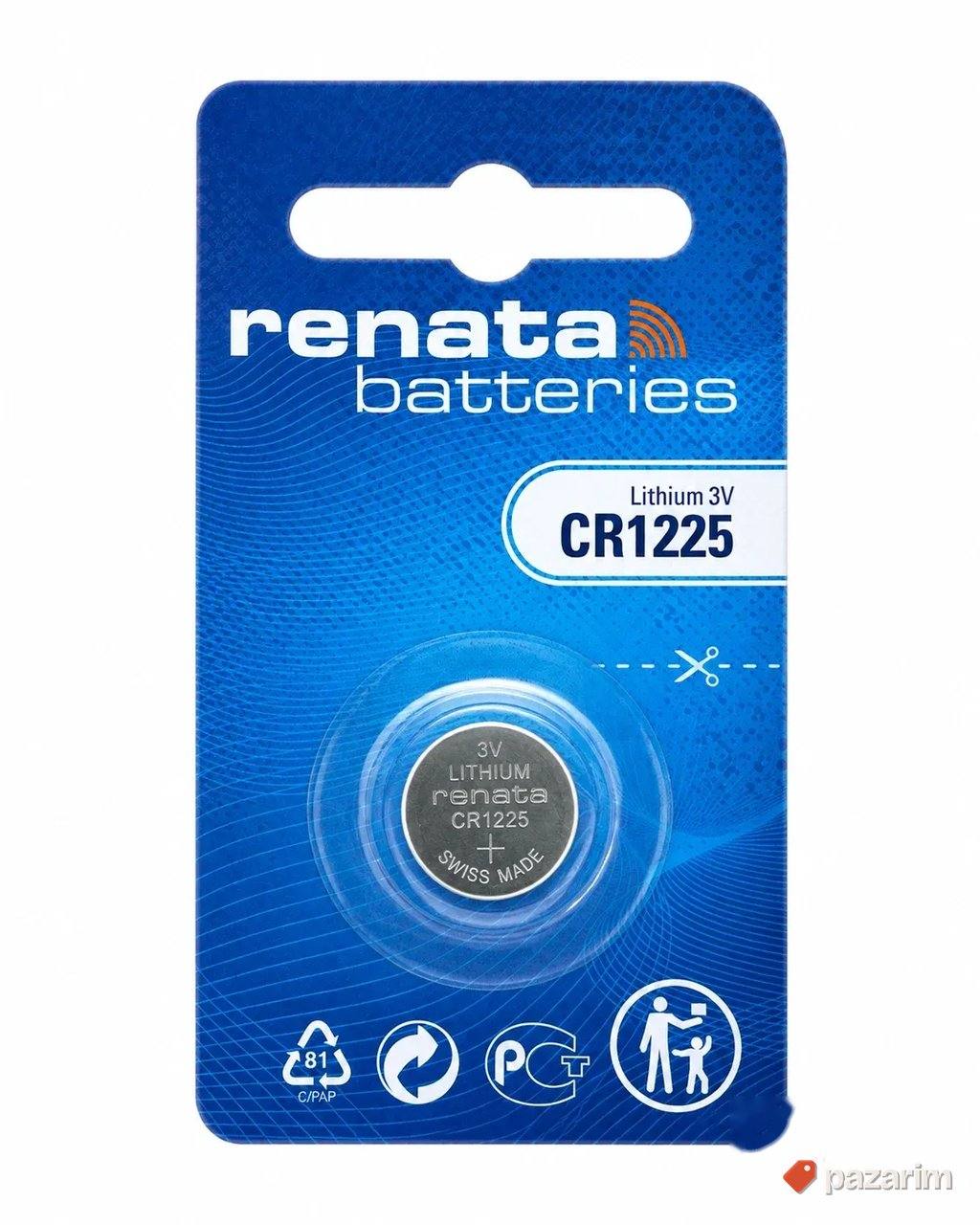 Renata CR1225 baterije 1