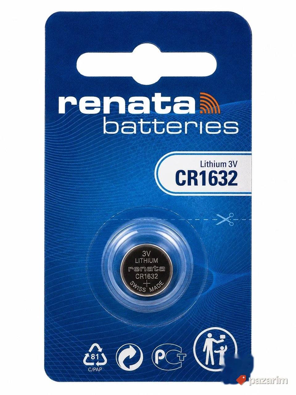 Renata CR1632 baterije 1