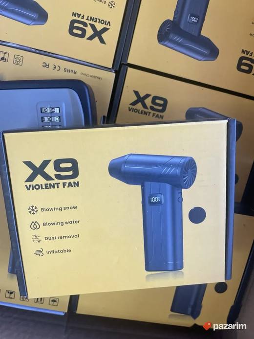 X9 snažni akumulatorski duvač vazduha – Turbo Fan
