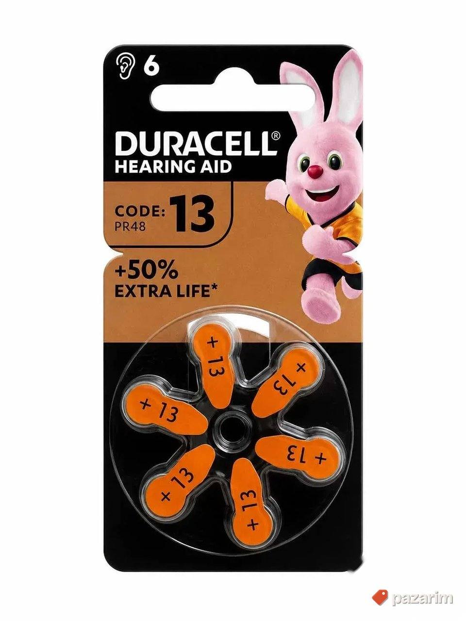 Duracell 13 baterije za slušne aparate - 6 kom 1